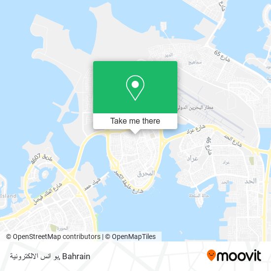 بو انس الالكترونية map
