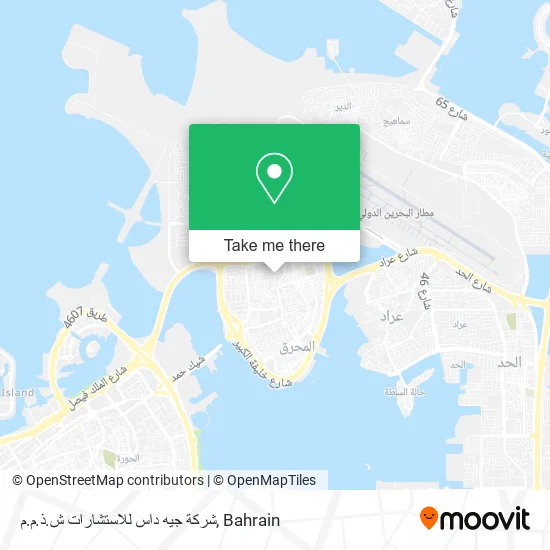 شركة جيه داس للاستشارات ش.ذ.م.م map