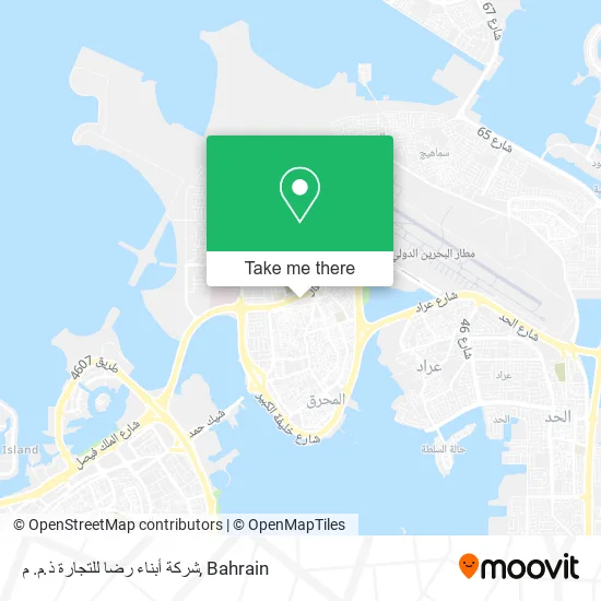 شركة أبناء رضا للتجارة ذ.م. م map