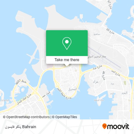 باكو فايسون map