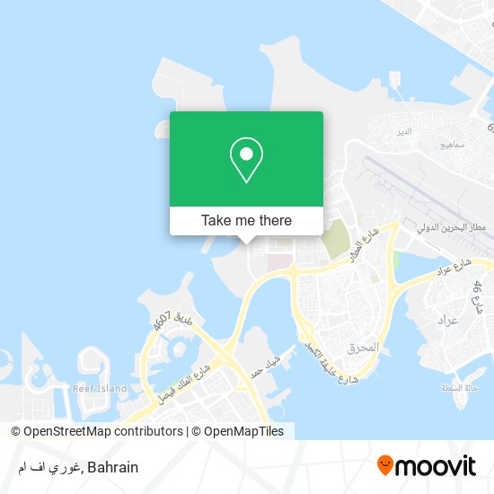 غوري اف ام map