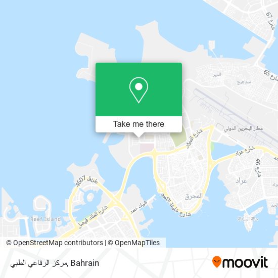 مركز الرفاعي الطبي map