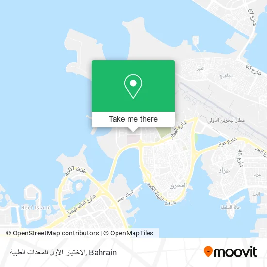 الاختيار الأول للمعدات الطبية map