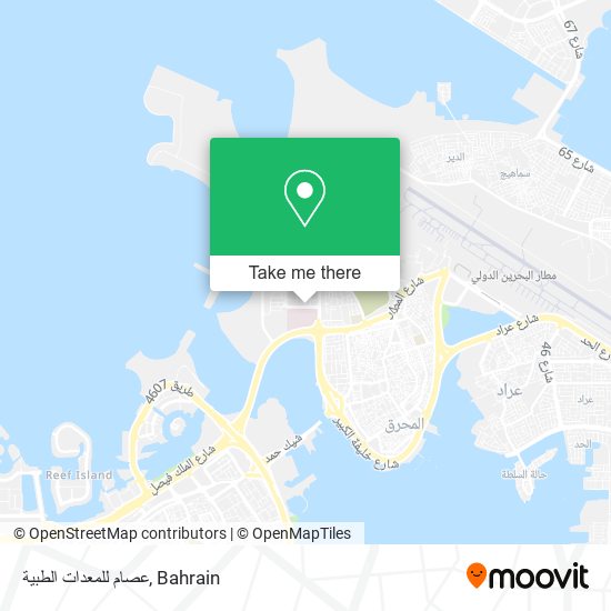 عصام للمعدات الطبية map