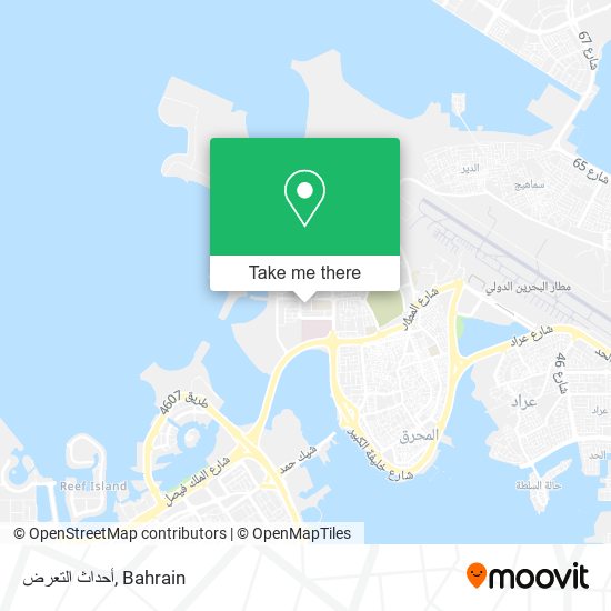 أحداث التعرض map