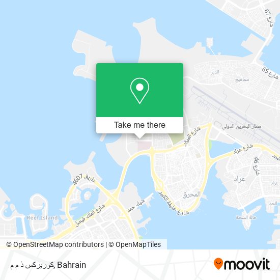 كوريركس ذ م م map