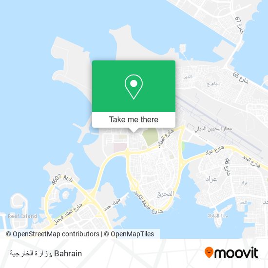 وزارة الخارجية map