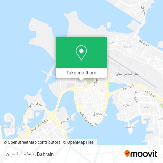 خياط بنت البسيتين map