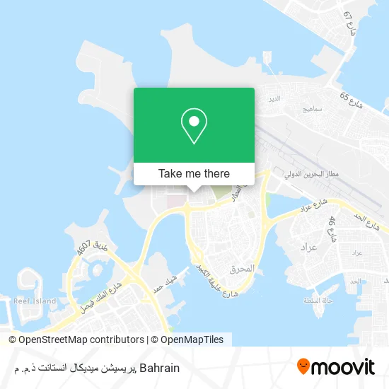 بريسيشن ميديكال انستانت ذ.م. م map
