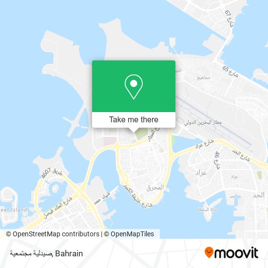 صيدلية مجتمعية map