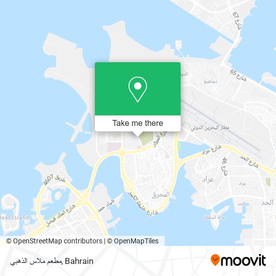 مطعم ملاس الذهبي map