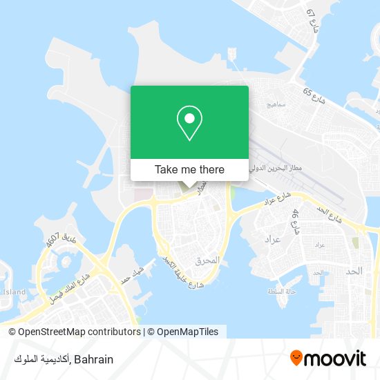 أكاديمية الملوك map