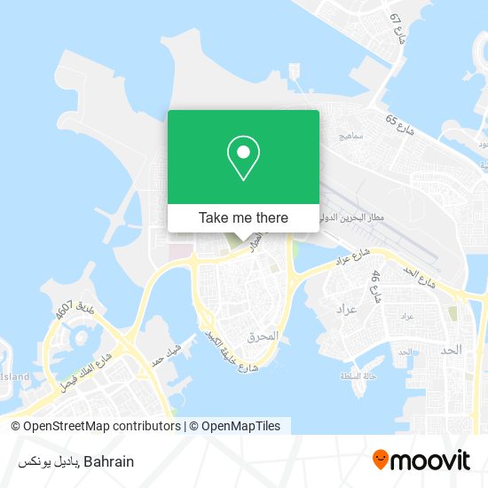 باديل يونكس map