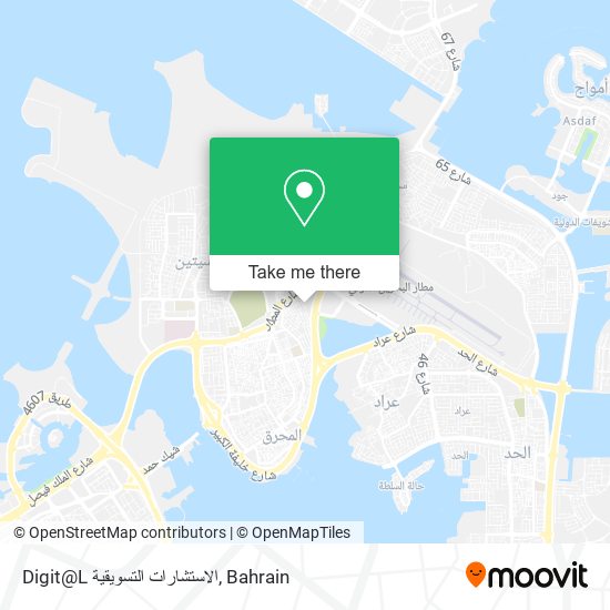 Digit@L الاستشارات التسويقية map