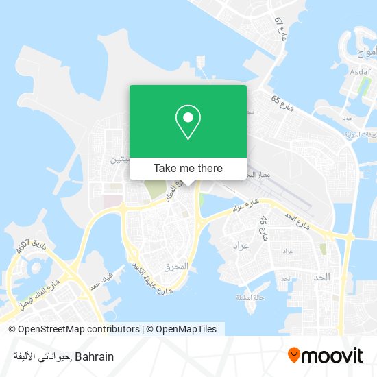 حيواناتي الأليفة map