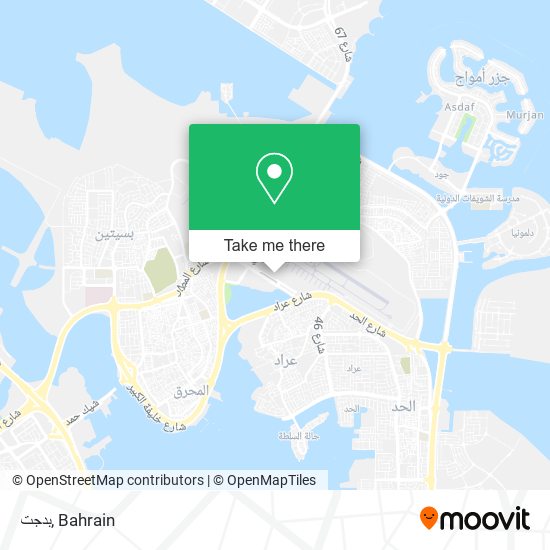 بدجت map