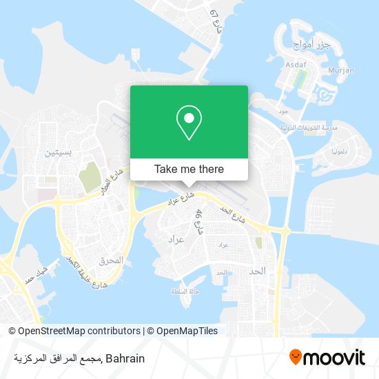 مجمع المرافق المركزية map