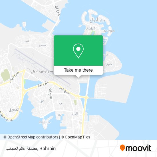حضانة عالم العجائب map