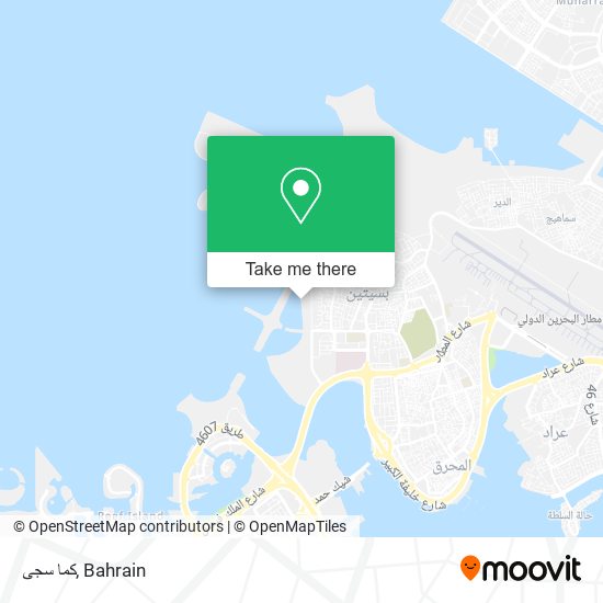 كما سجى map