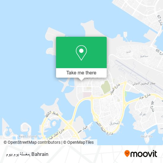 مغسلة يوم بيوم map