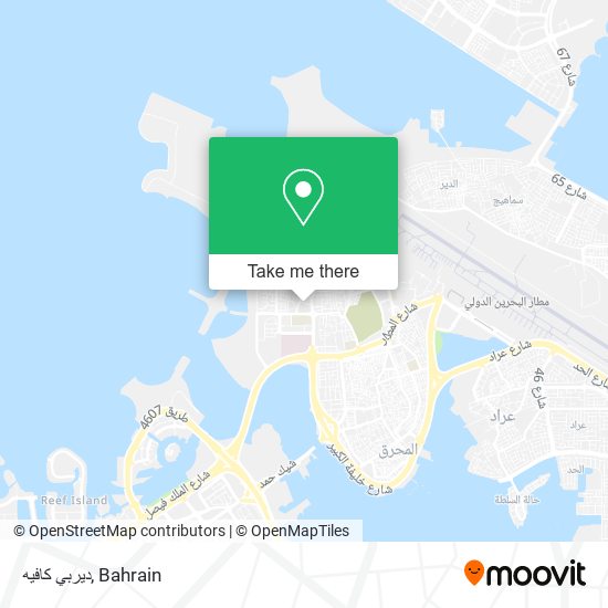 ديربي كافيه map