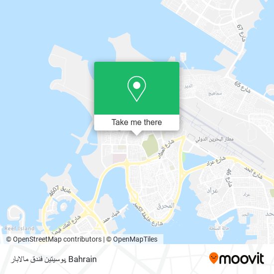 بوسيتين فندق مالابار map