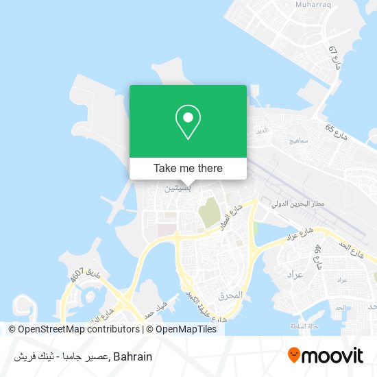 عصير جامبا - ثينك فريش map