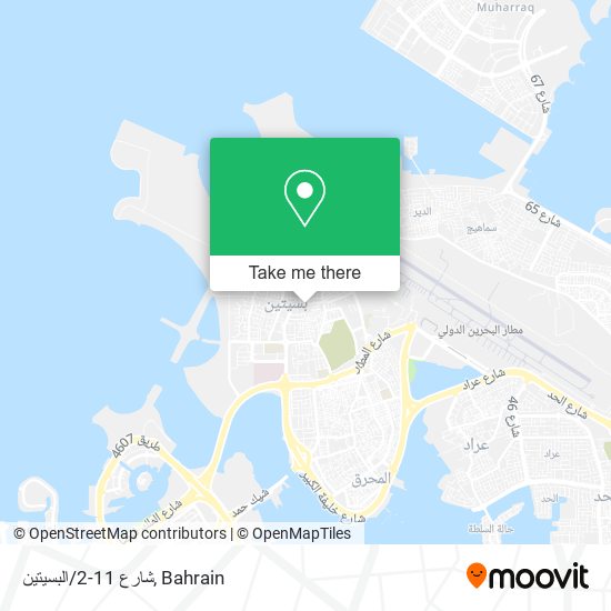 شارع 11-2/البسيتين map
