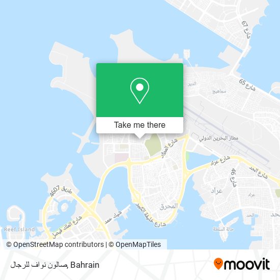 صالون نواف للرجال map