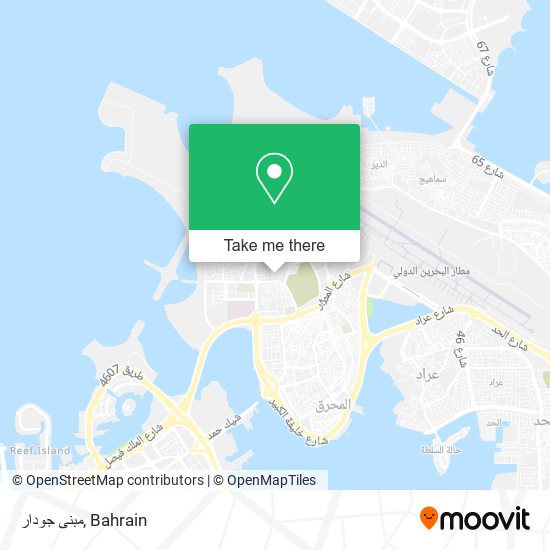 مبنى جودار map