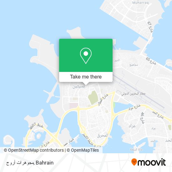 مجوهرات أروج map