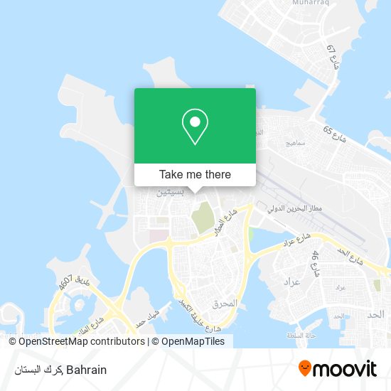 كرك البستان map
