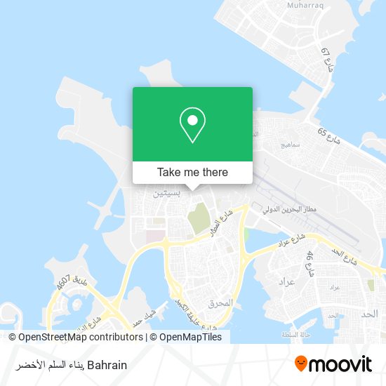 بناء السلم الأخضر map