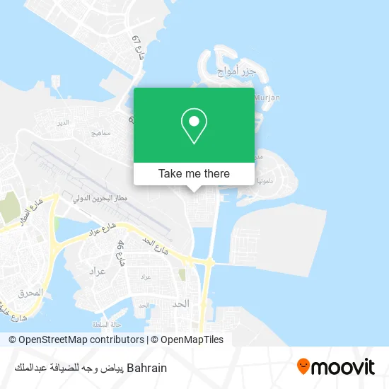 بياض وجه للضيافة عبدالملك map