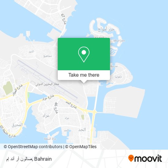 صالون آر آند إم map
