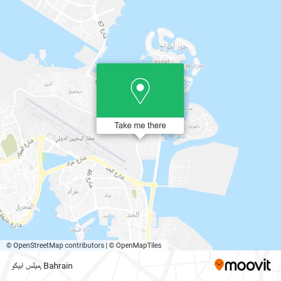 ميلس ابيكو map