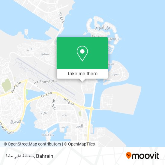 حضانة هابي ماما map