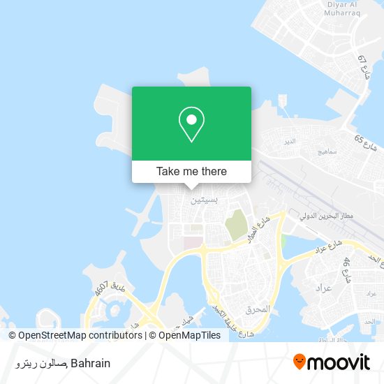 صالون ريترو map