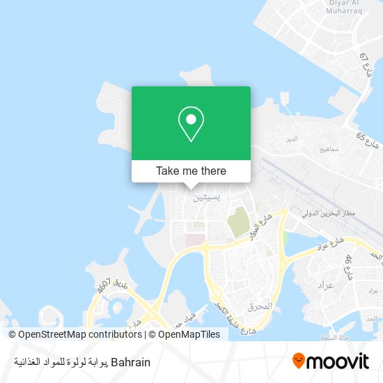 بوابة لولوة للمواد الغذائية map