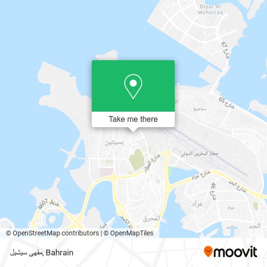 مقهى سيشيل map