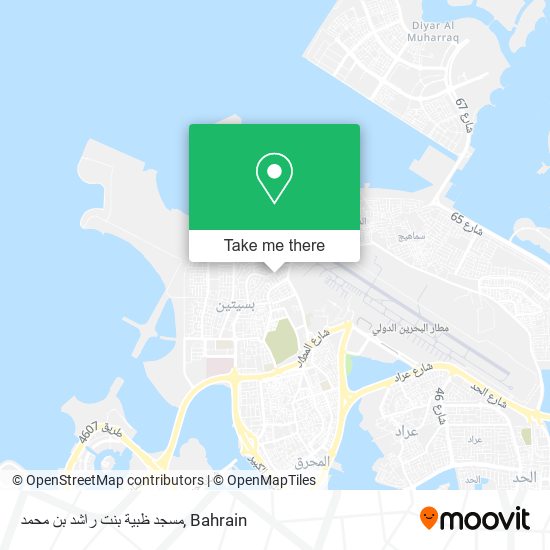 مسجد ظبية بنت راشد بن محمد map