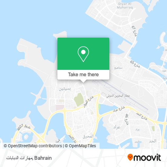 مهارات الدبابات map