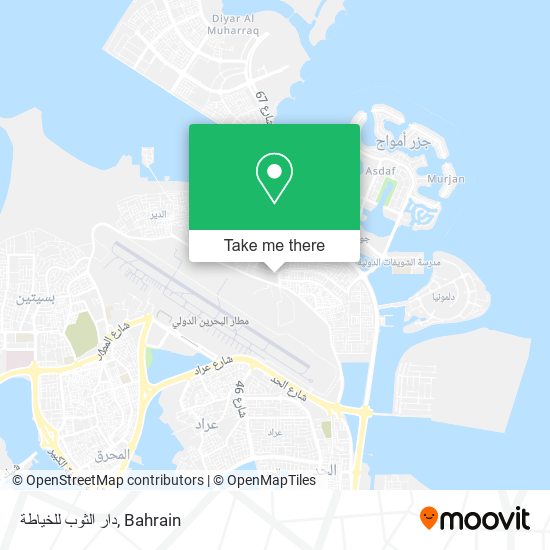 دار الثوب للخياطة map