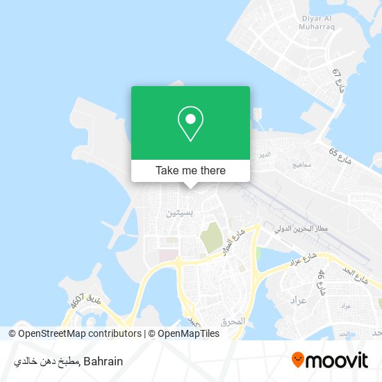 مطبخ دهن خالدي map