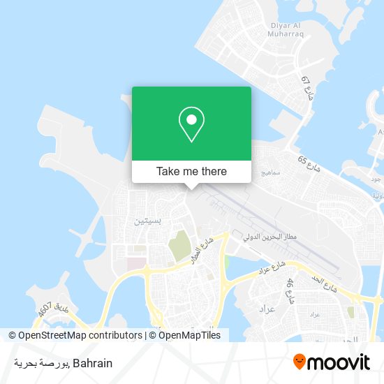 بورصة بحرية map