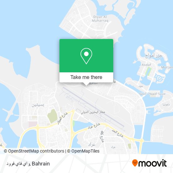 واي فاي فوود map