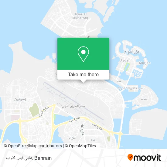 هابي فيس كلوب map