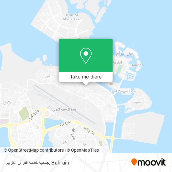 جمعية خدمة القرآن الكريم map