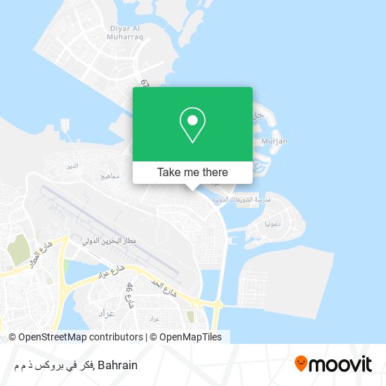 فكر في بروكس ذ م م map