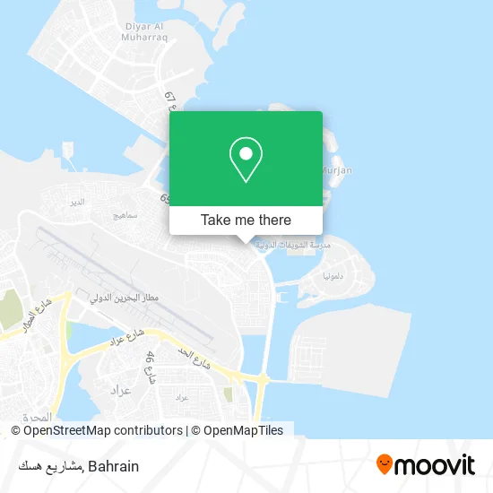 مشاريع هسك map